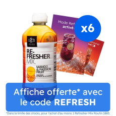 ROUTIN 1883 - REFRESHER MIX MANGUE PASSION 1L