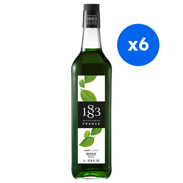 ROUTIN 1883 - SIROP BASILIC 1L BOUTEILLE VERRE