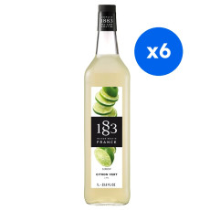 ROUTIN 1883 - SIROP CITRON VERT 1L BOUTEILLE VERRE