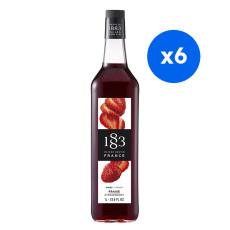 ROUTIN 1883 - SIROP FRAISE 1L BOUTEILLE VERRE