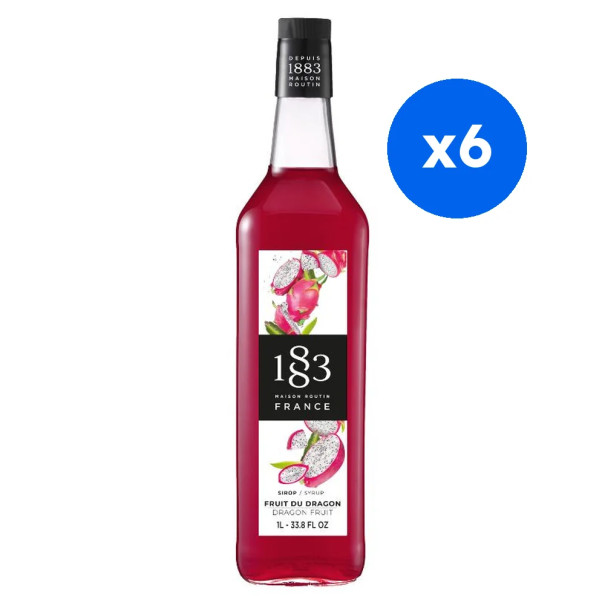 ROUTIN 1883 - SIROP FRUIT DU DRAGON 1L BOUTEILLE VERRE