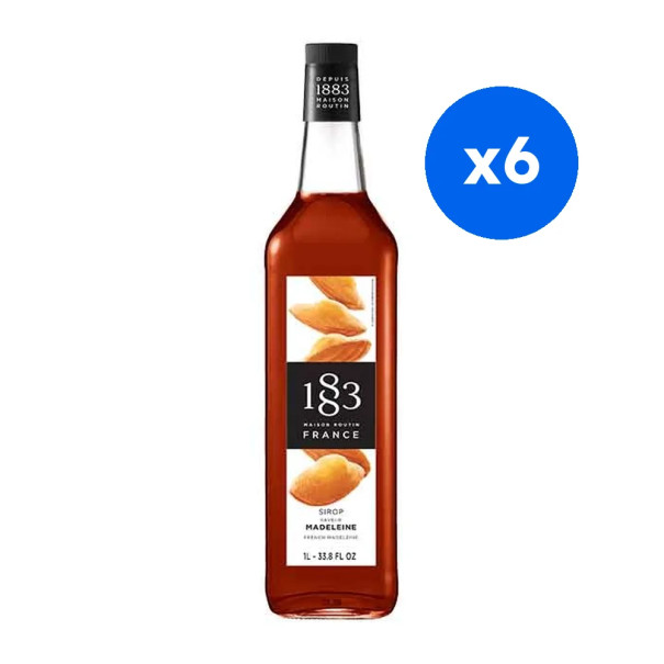 ROUTIN 1883 - SIROP MADELEINE 1L BOUTEILLE VERRE