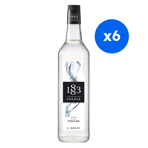 ROUTIN 1883 - SIROP TRIPLE SEC 1L BOUTEILLE VERRE