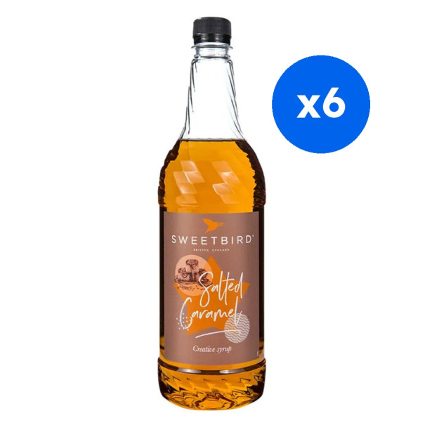 SWEETBIRD - SIROP CARAMEL SALE 1L BOUTEILLE PET