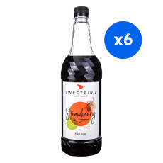 SWEETBIRD - SIROP FRAISE 1L BOUTEILLE PET