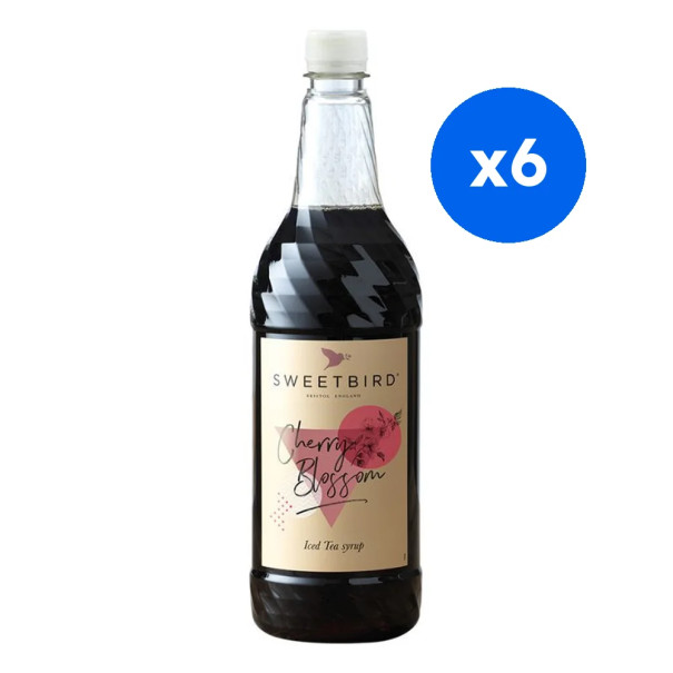 SWEETBIRD - SIROP ICED TEA FLEUR DE CERISIER 1L BOUTEILLE PET
