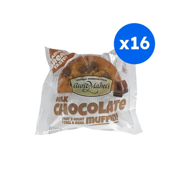 AUNT MABELS - MUFFIN CHOCOLAT LAIT 100Gx16