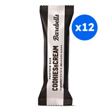 BAREBELLS - PROTEIN BARRES COOKIES AND CREAM 54G x12