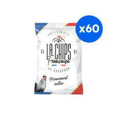 LA CHIPS FRANCAISE - CHIPS FINEMENT SALEE SACHET 35G x60