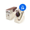 MOME - LOLLY SUCETTE CHOCOLAT NOIR MIX TOPPING 30G x24