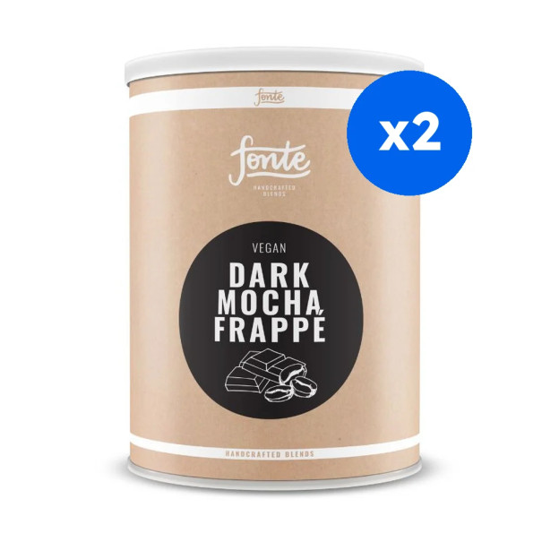 FONTE - DARK MOCHA MIX POUR FRAPPE CAFE AU CHOCOLAT VEGAN BOITE 2KG