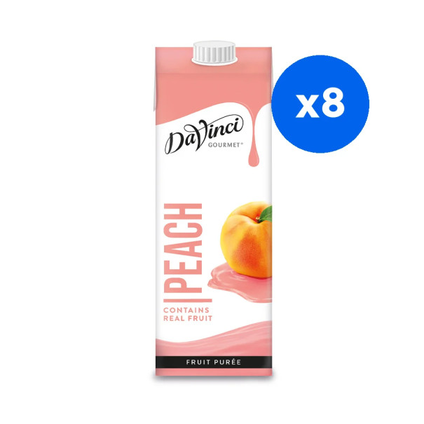 DAVINCI GOURMET - SMOOTHIE PECHE BRIQUE 1L