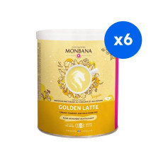MONBANA - PREPARATION POUR GOLDEN LATTE CURCUMA EPICES BOITE 350G