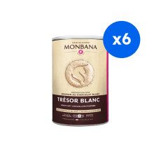 MONBANA - TRESOR BLANC CHOCOLAT EN POUDRE BOITE 500G