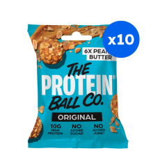 The Protein Ball Co - Peanut Butter 10 x 45g