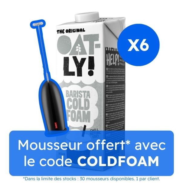 OATLY - BARISTA COLD FOAM 1L X6
