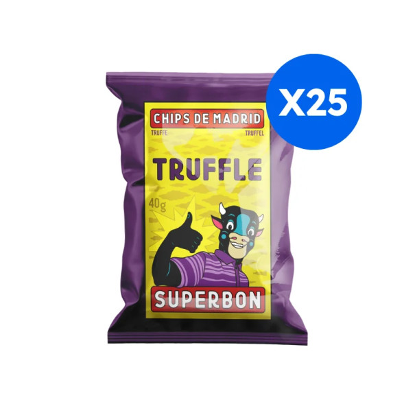 SUPERBON - CHIPS TRUFFE 40G x25