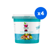 NOSTEA - PERLES DE FRUIT SAVEUR TROPICAL BLEU SEAU 3.2KG