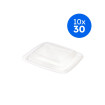 COUVERCLE PET BOL CARRE 750 ML x30
