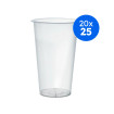 GOBELET PP REUTILISABLE 16OZ/500ML Ø90MM x25