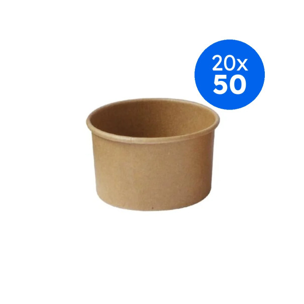 POT A GLACE KRAFT 200ml/7oz x50