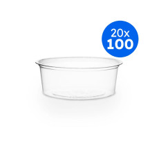 VEGWARE - POT PORTION PLA COMPOSTABLE 2OZ/60ML x100