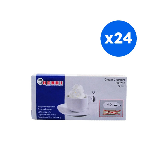 HENDI - RECHARGE CARTOUCHE GAZ N2O SIPHON x24