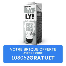 Oatly -  Cold Foam Végétale Avoine - Grossiste Delidrinks