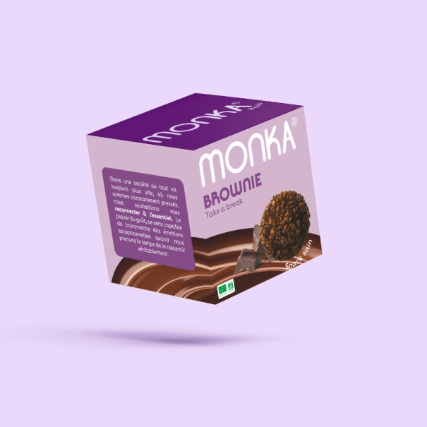 MONKA - ENERGY BALL BROWNIE 34G x12 BIO