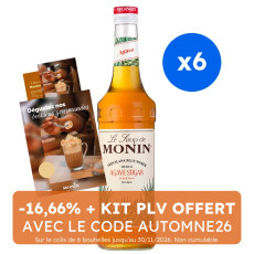 MONIN - SIROP AGAVE 700ML BOUTEILLE VERRE