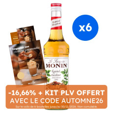 MONIN - SIROP NOISETTE GRILLEE 700ML BOUTEILLE VERRE