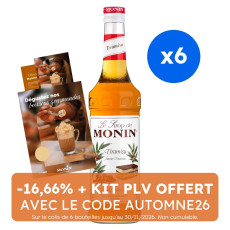 MONIN - SIROP TIRAMISU 700ML BOUTEILLE VERRE