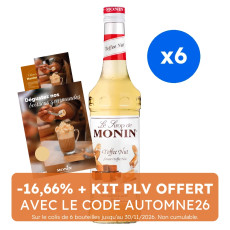 MONIN - SIROP TOFFEE NUT 700ML BOUTEILLE VERRE