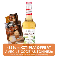 MONIN - SIROP FRENCH VANILLA 700ML BOUTEILLE VERRE