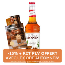 MONIN - SIROP SPECULOOS 700ML BOUTEILLE VERRE