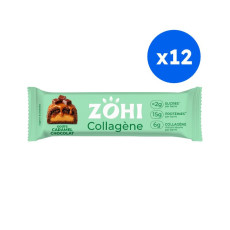 Zohi - Barre collagène caramel chocolat 50 g x12 - Fournisseur Delidrinks
