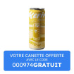 KEFIR EAU VERTUEUSE - GINGEMBRE CURCUMA CANETTE 250ML X1 BIO
