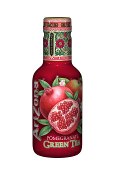 Arizona bouteille thé vert grenade