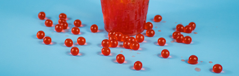 Image de l'entete de la page Perles tapioca et goût fruit