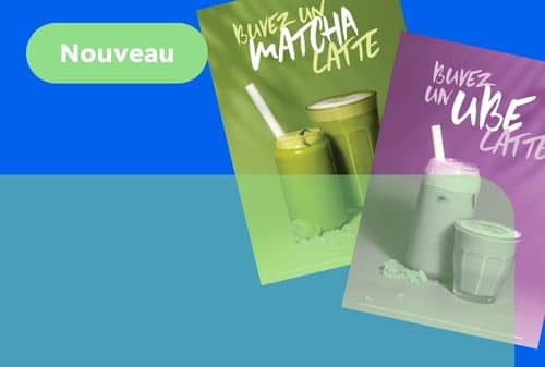 Nouvelles PLV lattés