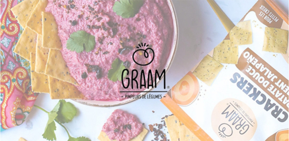Graam réinvente le snacking avec des fruits et légumes