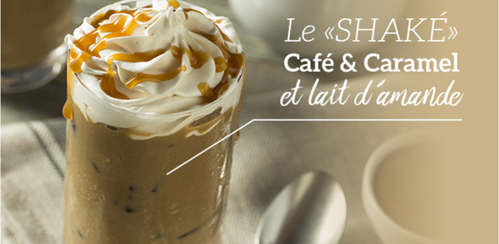 "Shaké" Café & Caramel au lait d'Amande