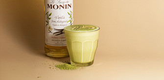 Matcha latte vanille